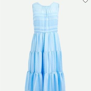 J Crew tier midi dress. NWT
